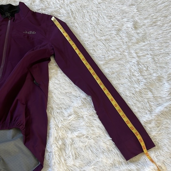 DHB Aeron Women's Waterproof  Winter bloom Jacket in Purple size 16/XL - Picture 8 of 12
